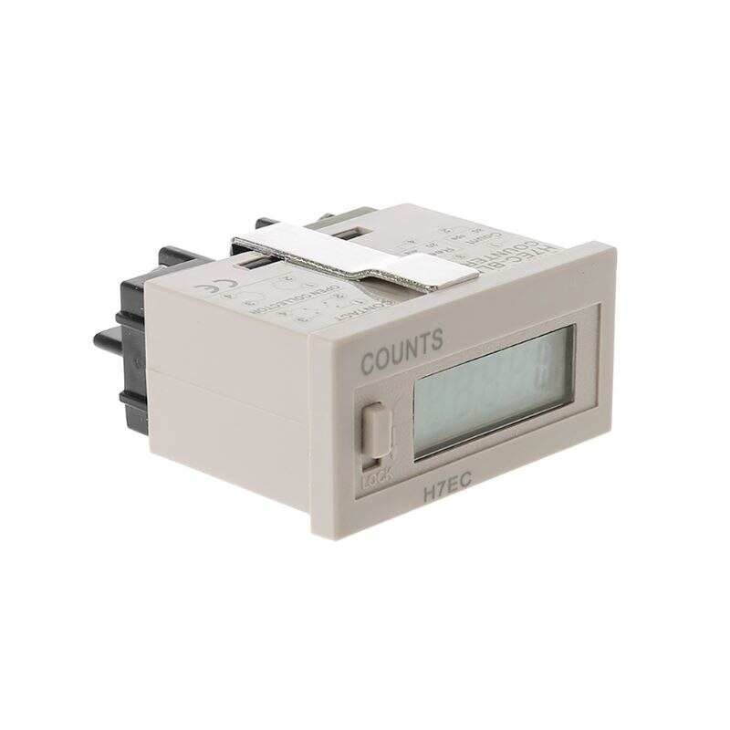 Compteur d'heure de compteur électronique numérique de de H7EC-6 sans tension