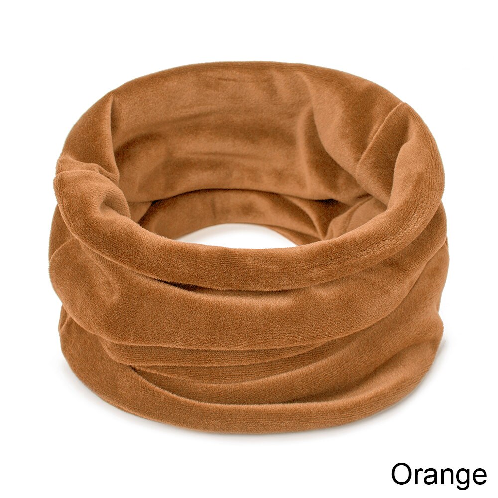 Gruppe hoppe kvinders efterår vinter tørklæde afslappet ring strikket ring tørklæde til mænd ensfarvet blød hals tørklæde halstørklæde