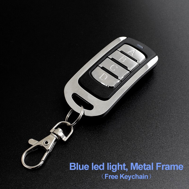 PUJOL garage door remote control 433.92MHz rolling code transmitter opener keychain replacement