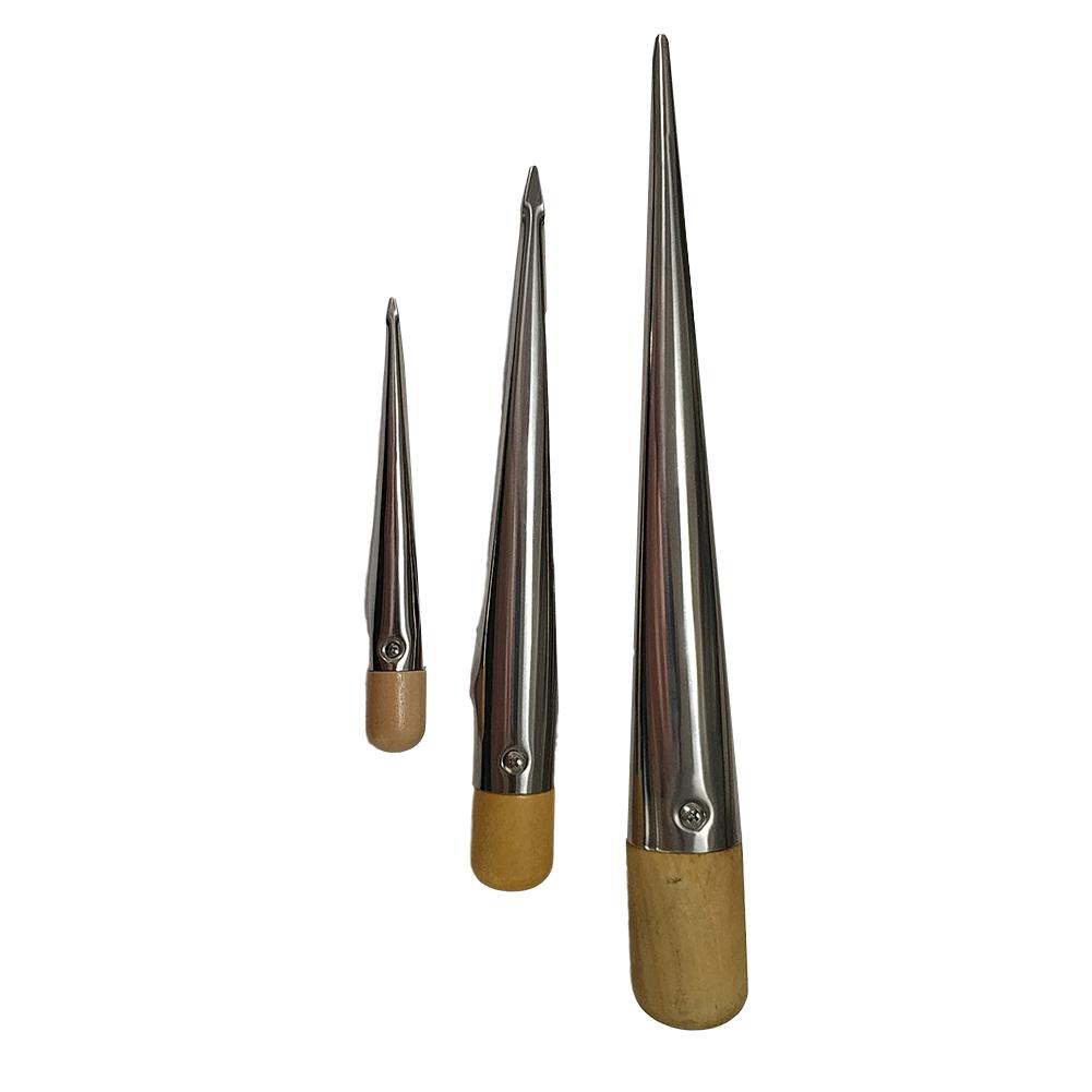 Stainless Steel Splicing Spike Fid Swedish Rope Marine Hardware With Wooden Handle Strand Rigger Durable Rope Splicing Fid Spike