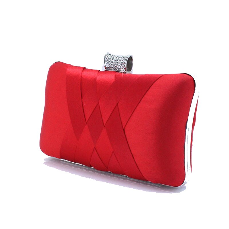 Femmes pochettes Satin mariée sac sac à main concepteur doux sacs de soirée fête sac à main de mariage pochette portefeuille sac à bandoulière 7395