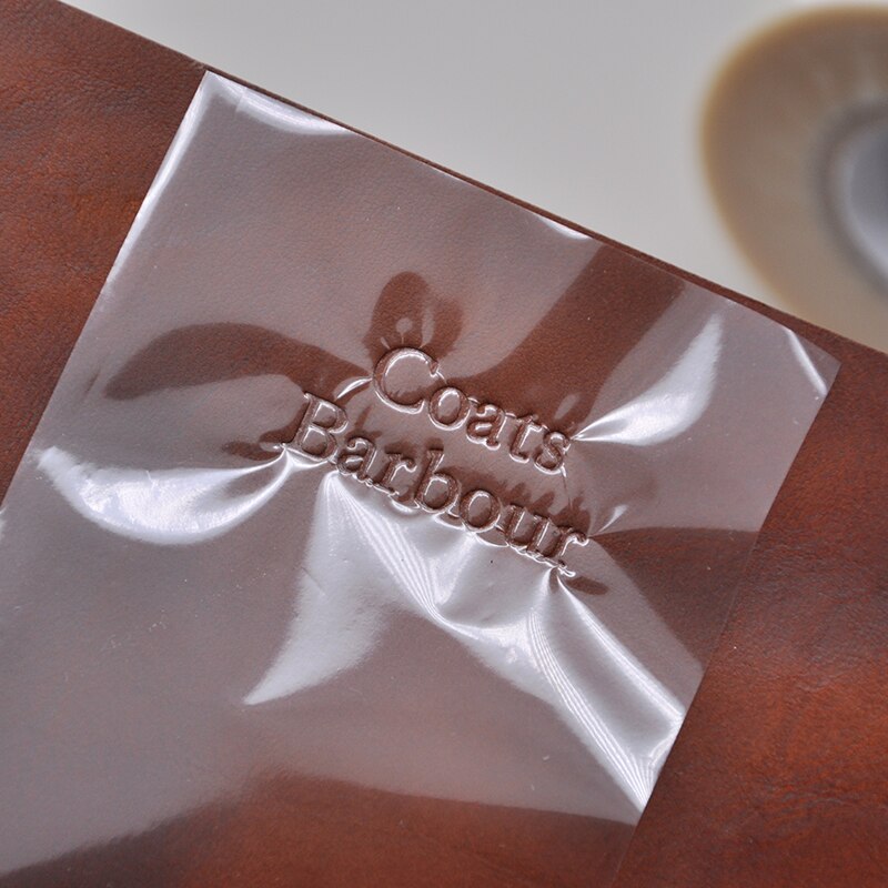 Free Ship One Roll Transparent Film 120M Length for Stamping Paper Solid Vinyl Protective Togo Leather for Pure PU