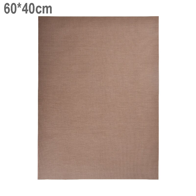 Reusable Baking Mat Washable Oven Sheet Oilpaper High Temperature Resistant Bread Cookie Pastry Non Stick Baking Sheet Oilcloth: 1PCS 60x40cm Square