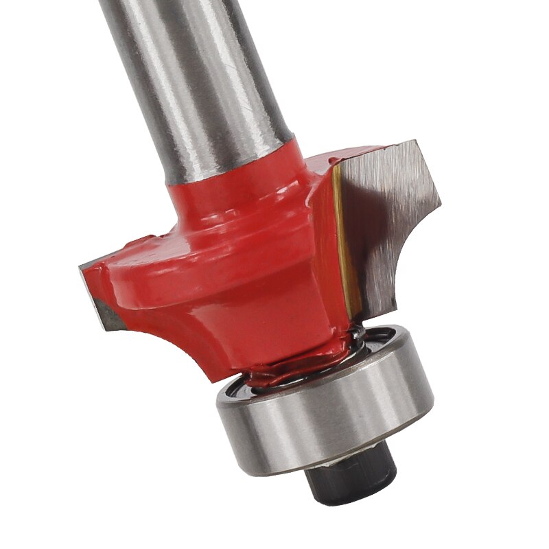 XCAN Wood Corner Rounding Router Bit 8mm Shank Round-Over Router Bits Woodworking Engraving Tool Tungsten Carbide Milling Cutter