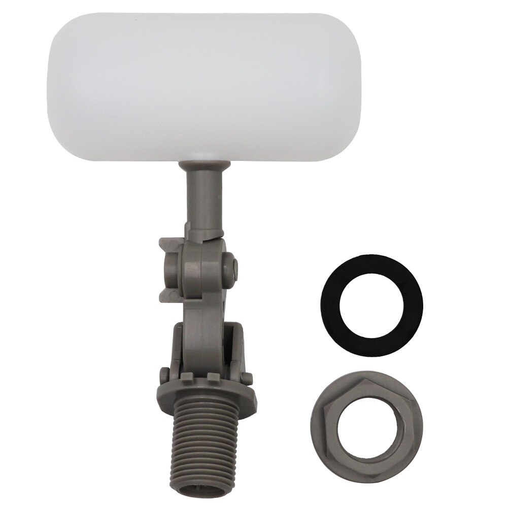 Mini Float Valve 1/2 or 3/4 Water Float Valve with Adjustable Arm Automatic Fill Valve Kit for Livestock Water Tank Fountains