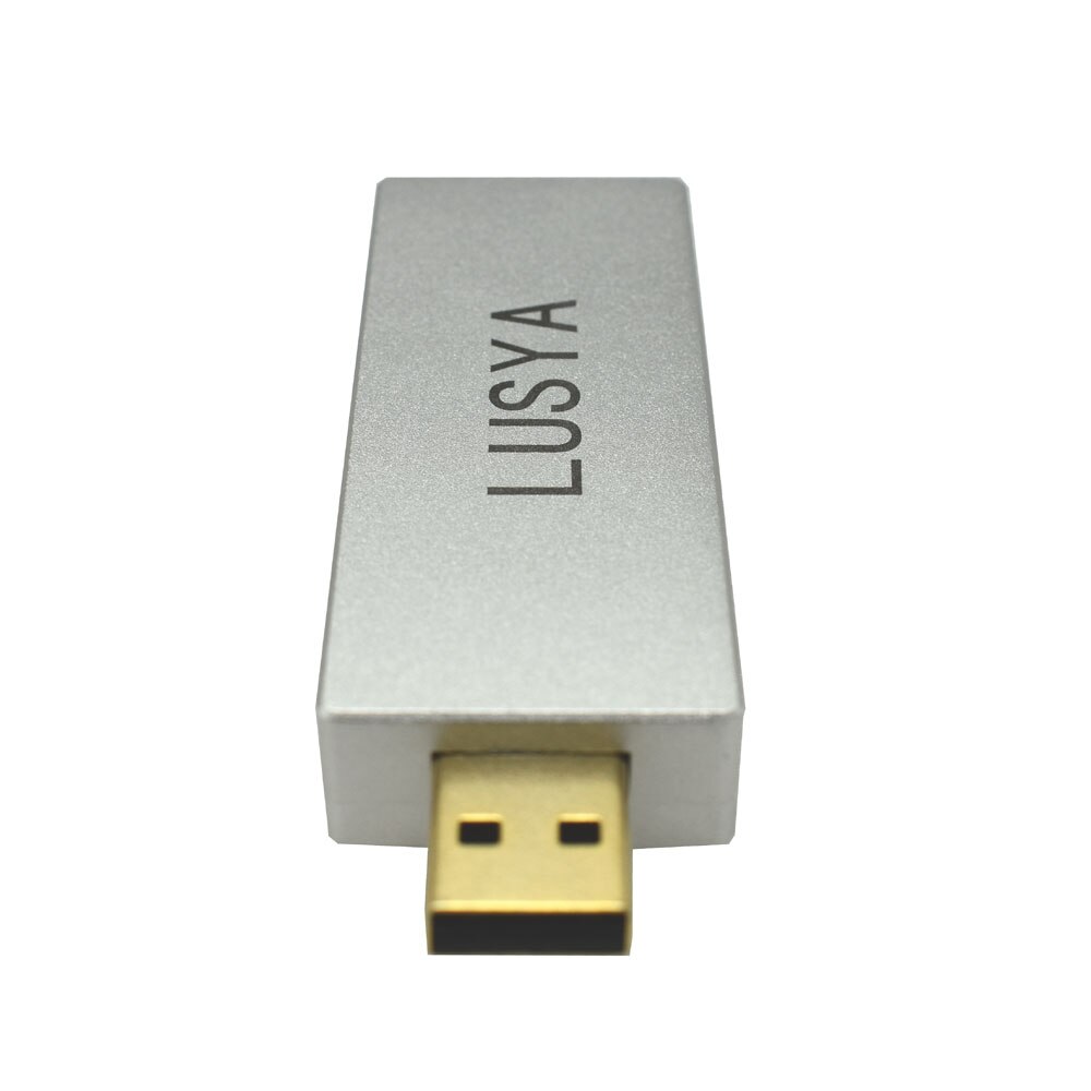 Tragbare CT7601 + ES9018K2M + MAX97220 DSD128 32bisschen/192KHZ USB DAC HiFi Externe Audio- Karte Decoder Für Computer Android telefon