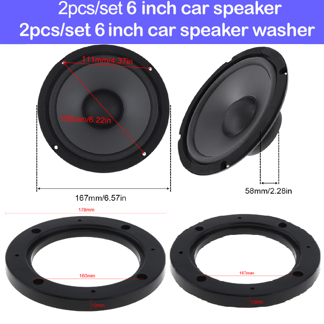 Focal Alpha 65 Focal ICFORD165 Inside 2-Wege 16,5cm Coax Lautsprecher Für Ford Fahrzeuge Auto Luidspreker Set