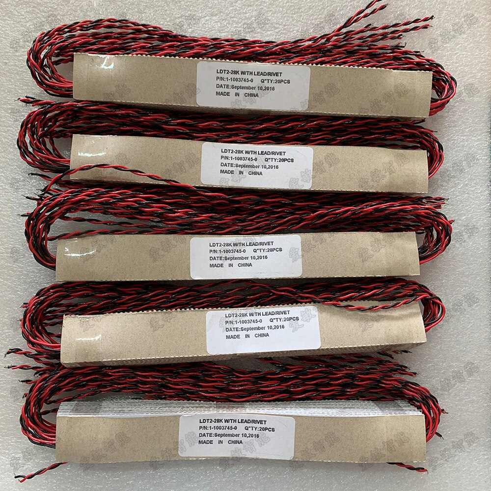 PVDF Piezoelectric Film Vibration Sensor LDT1-028K Lead Heart Rate Breathing Sleep Detection