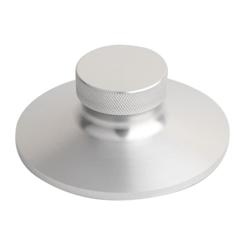 Record Gewicht Clamp Lp Vinyl Draaitafels Metalen Disc Stabilizer Voor Speler, Cd-speler Chassis, luidsprekers (0.27LB): silver