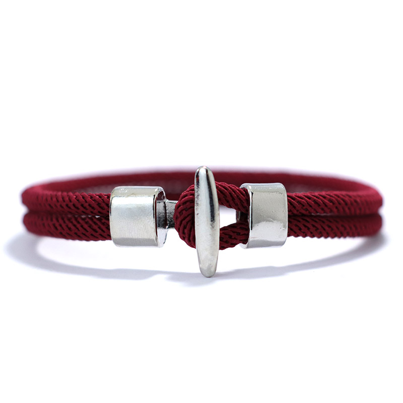 51Luckind Simple Milan Rope Bracelet Handmade Men Women Outdoor Survival Braclet For Camping Armband Thread Jewelry