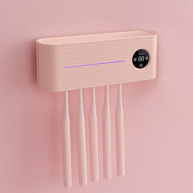 Xiaomi Youpin-Soporte esterilizador de cepillo de dientes ligero UV, inhibe bacterias, antibacterias, dispensador automático de pasta dental