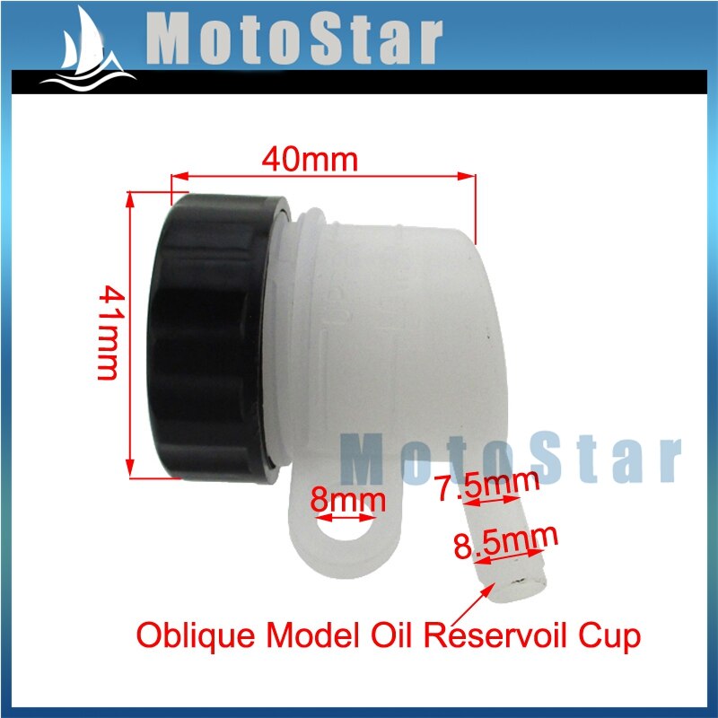 T MAX CNC Aluminium Tmax 530 500 Remvloeistofreservoir Cap Cover Voor Yamaha T Max T-Max 500 2004-2011 Tmax 530 DX SX 2012-2017 Versieren (Color : Black 1piece