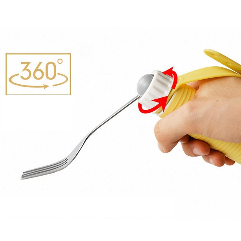 Anti-Shake Parkinson Balans Lepel Speciale Anti-Shake Lepel Eetstokjes Ouderen Extra Servies Beroerte Revalidatie Vork