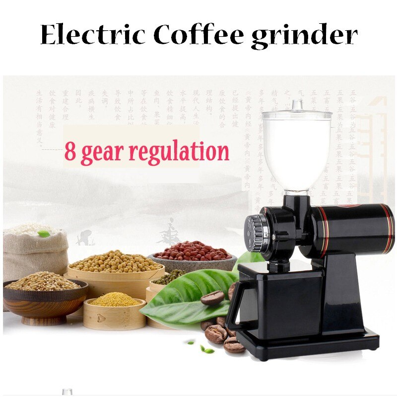 Electric Coffee grinder 600N Coffee mill machine Coffee Bean grinder machine flat burrs Grinding machine 220V/110V Red/Black EU