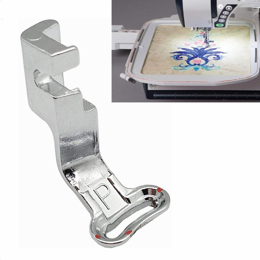 Pied de biche pour Machine à coudre Janome, accessoire de broderie P 859816003 9mm, AA7648