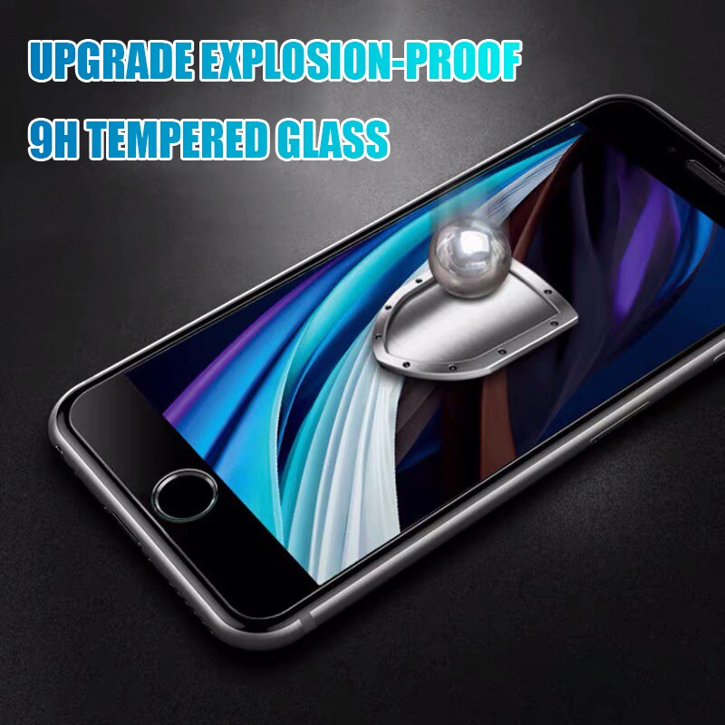 3Pcs Completa di Vetro Di Protezione Per iphone SE 2020 5S 6 6S 7 8 Più Temperato Protezione Dello Schermo su iPhone 11 Pro Xs max X XR Vetro Pellicola