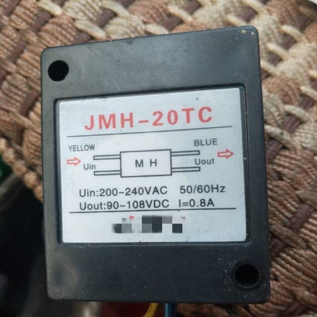 Unidad de potencia el freno de Motor rectificador MH-20TC MH-23 MH-23C MH-25 de Sanki entrada AC200/240V de salida DC90/108V: JMH-20TC