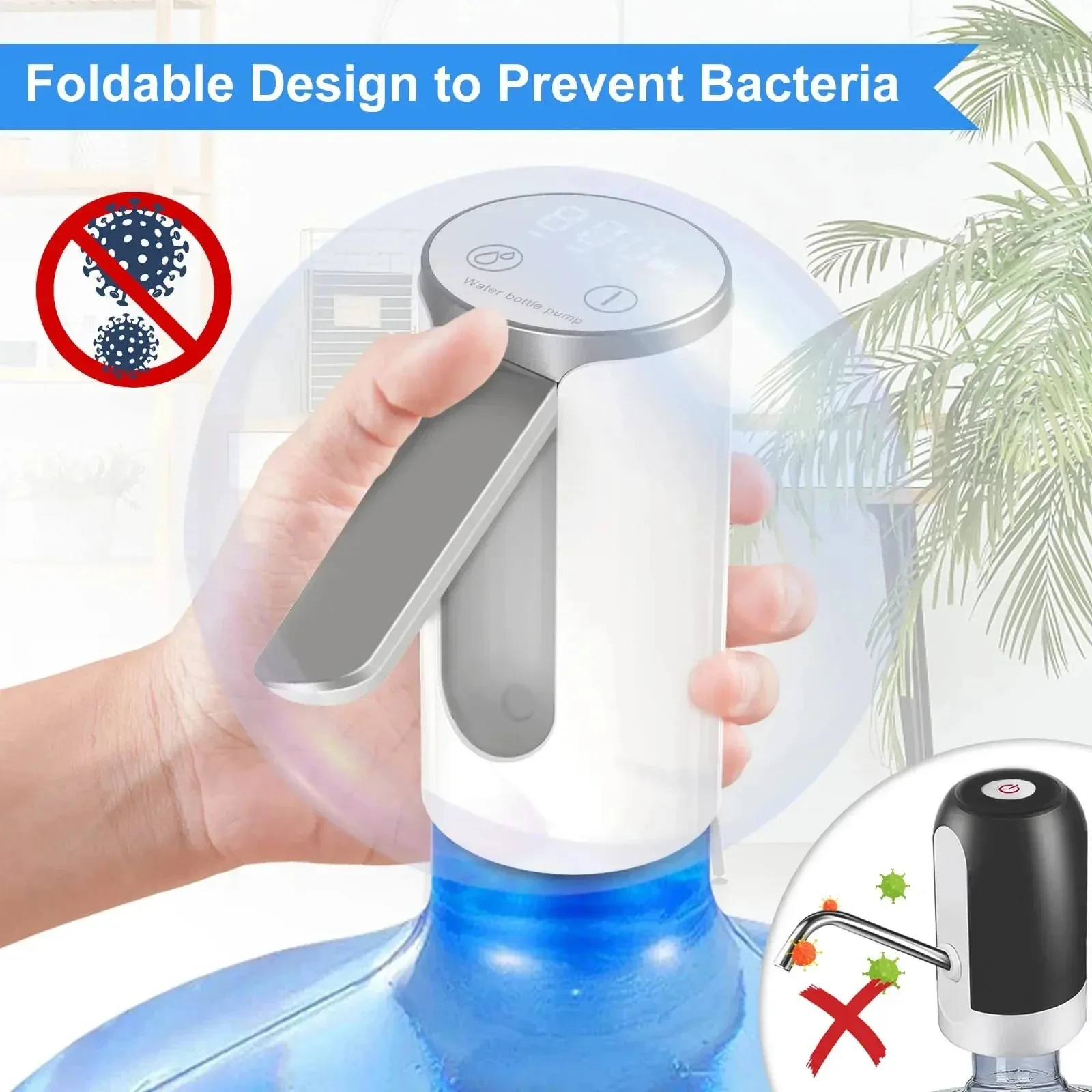 Waterdispenser pompfles Drankartikelen Elektrische waterkoeler 19 liter Drinkfontein gallon kraanwater Jerrycan pomp voor kan