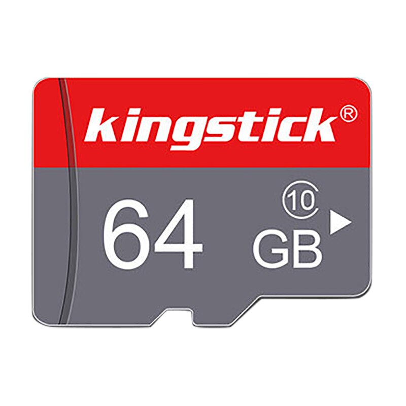 Kingstick MicroSD 64GB Speicher Karte Class10 TF Karte Blitz-speicher Microsd Karte mit Adapter