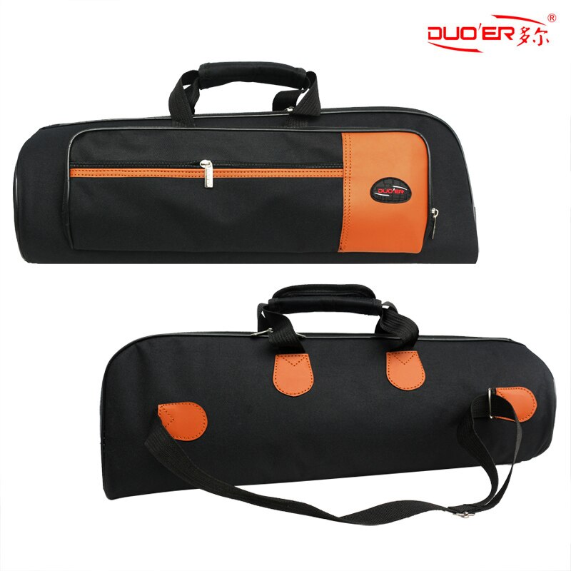 Duoer Trompet Gig Bag 600D Oxford Tas Case Voor Trompet Met Verstelbare Schouderband 10Mm Thicken Gewatteerde Schuim