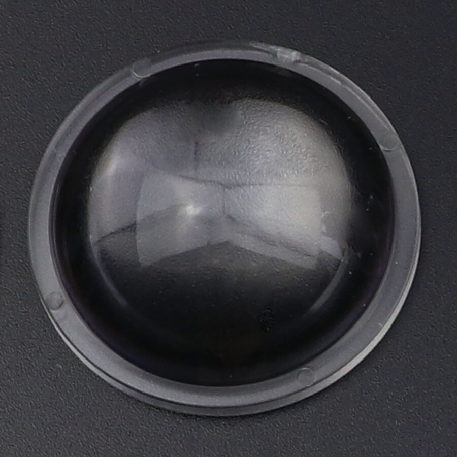 Lente convexa de plástico Plano para linterna, lente reflectora led de 38mm de diámetro o superficie lisa para linterna
