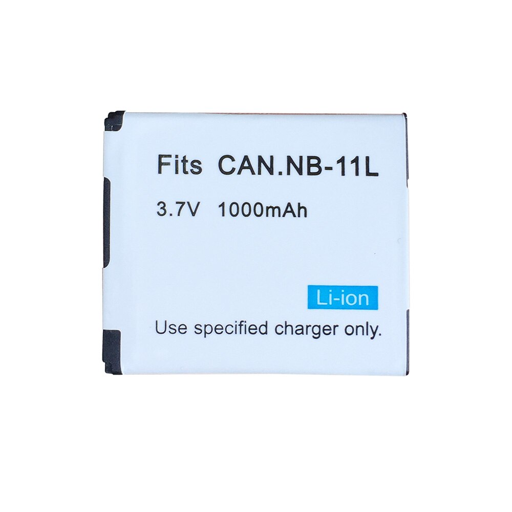 1PC 3.7V 1000mAh NB-11L Camera Battery NB 11L NB11L For Canon A2600 A3500 A4000IS IXUS 125 132 140 240 245 265 155 HS Battery