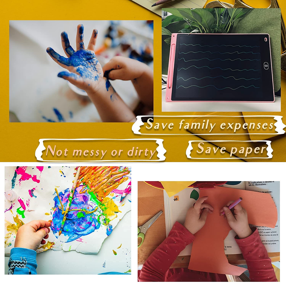 8.5Inch Electronic Drawing Board LCD Screen Writing Tablet Digital Graphic Drawing Tablet Handwriting Touchpad Pad Board Monitor