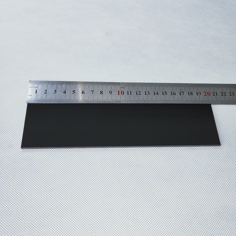 Lente de filtro de paso UV ZWB3 UG5, 50x200x3,0mm para fuente de luz de 253,7 nm y 254nm