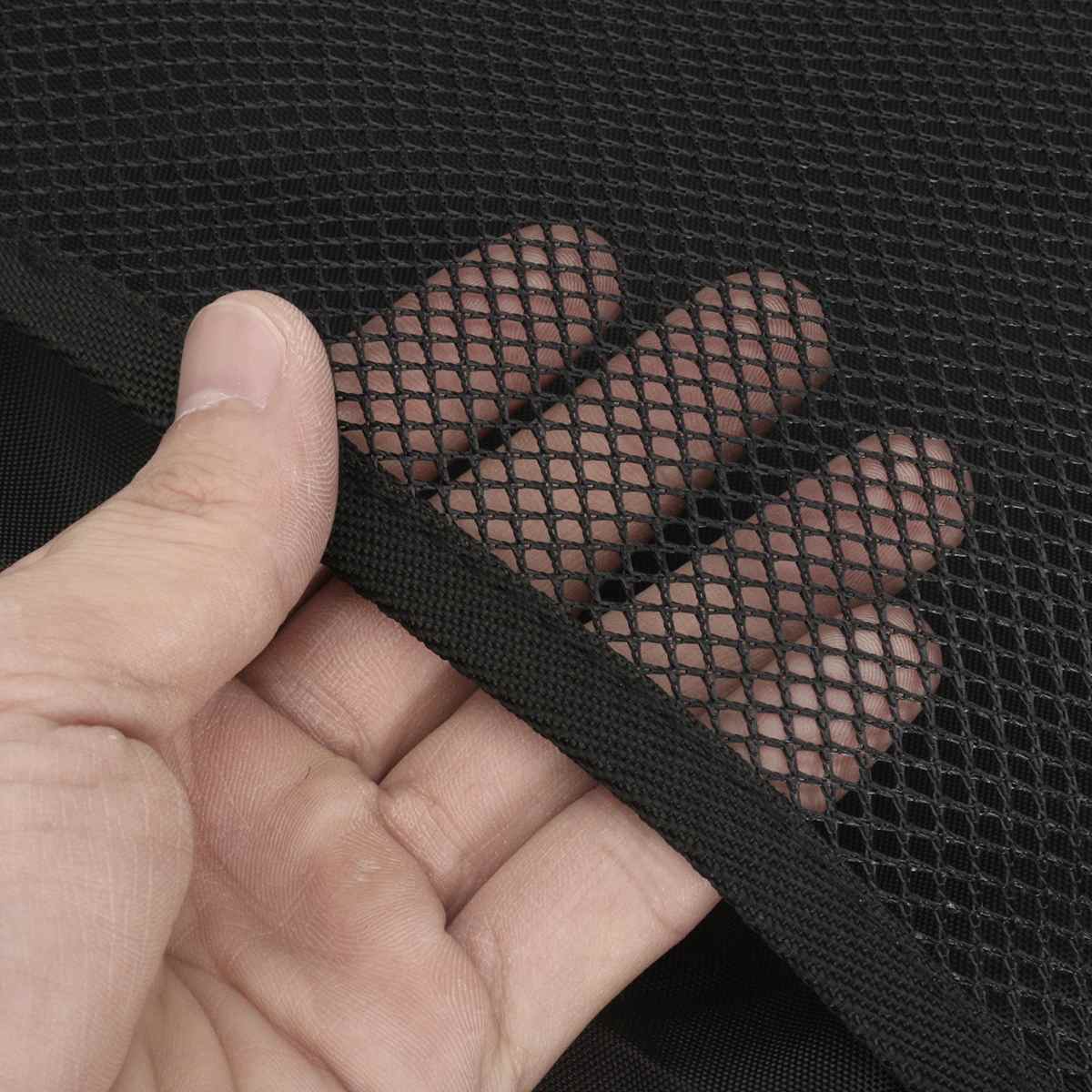 2x Car Back Seat Kick Mat w/ Storage Bag Back Protector Cover Keep Clean Scuff Dirt Protect Black Anti Kid Children Kick Pad