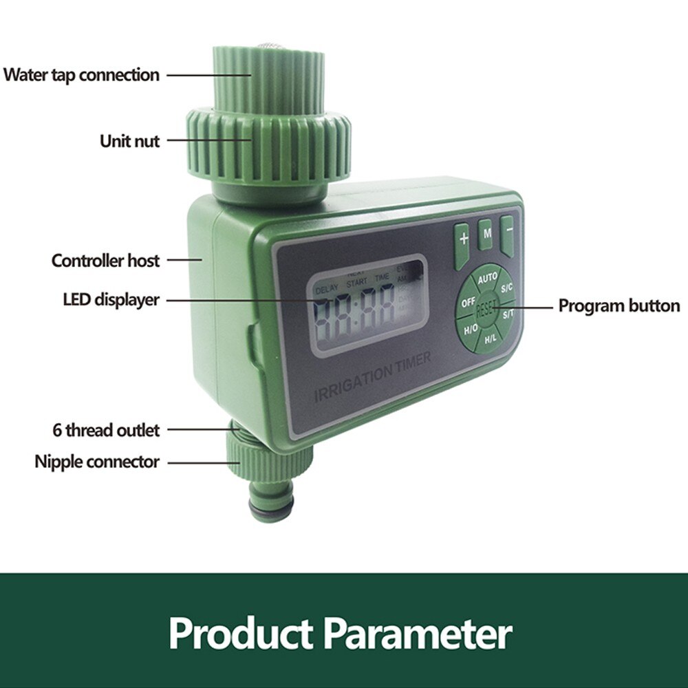 Multifunktionale Timing Bewässerung Gerät Outdoor Garten Sprinkler Bewässerung Controller Intelligente Automatische Bewässerung Timer