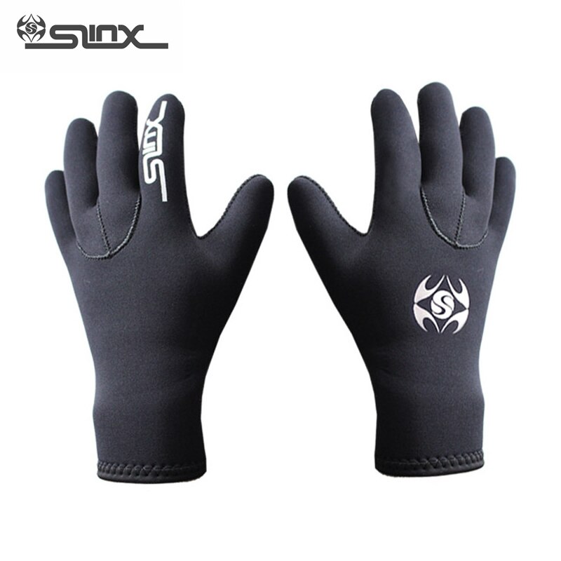 Luvas de neoprene para mergulho submarina, luva de mergulho quente à prova de frio e antiderrapante para homens e mulheres, windsurf, pesca submarina: L