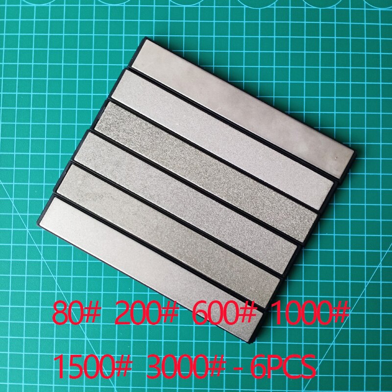 Diamant schleifstein für Ruixin Profi RX008 messer spitzer schärfen stein diamant Bar Öl stein 80-3000 #: 80200600100015003000
