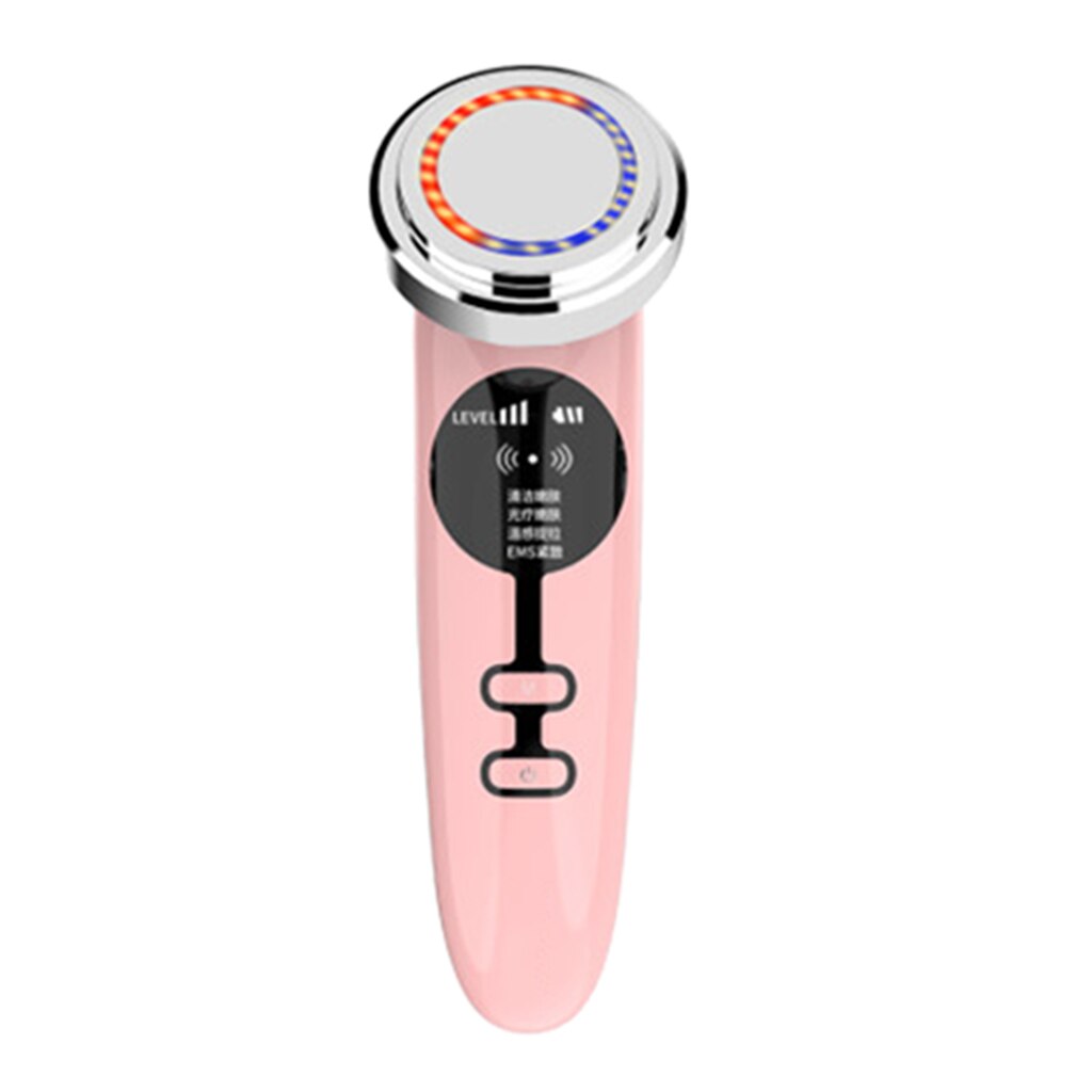 Electric EMS Face Massager Facial Lift Tighten Sonic Cleanser 4 Modes Beauty Device Facial Massager Face Cool Sculpting Machine: 4 Modes version 3