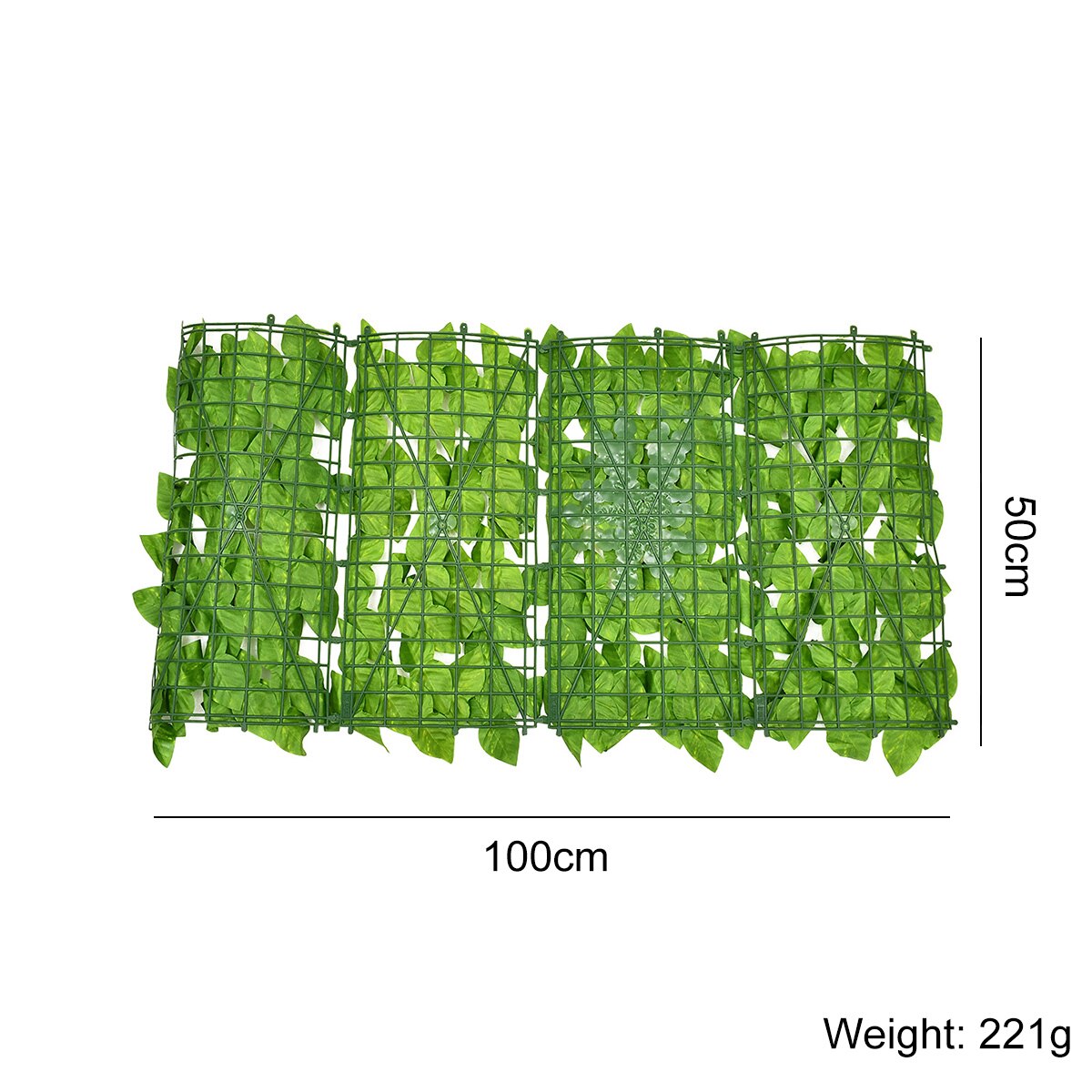 UV Protection Artificial Balcony Green Leaf Fence Roll Up Panel Ivy Privacy Garden Fence Backyard Home Decor Rattan Plants Wall