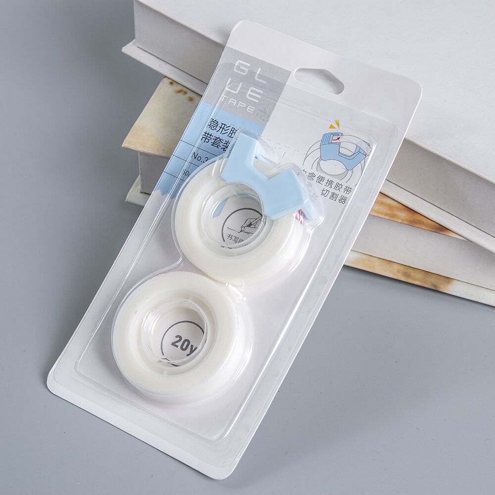 JEWEDECO Distributeur Washi Tape Ruban Adhu00e9sif Arc-en-ciel Outil De Coupe De Ruban Support De Coupe Papeterie De Bureau