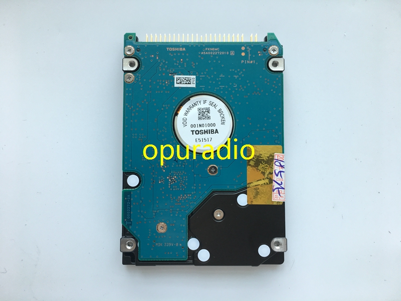 Disque dur MK8050GAC MK8050GACE ZK01 DC + 5V 1.3A 80 go pour BMWW CIC RADIO système de navigation de voiture, Original,