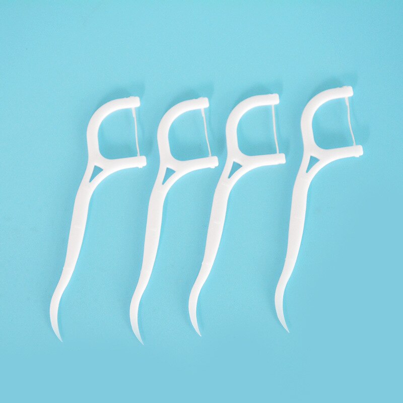 Dental floss independent box packing teeth clean teeth superfine family pack of disposable plastic toothpick 30 / box