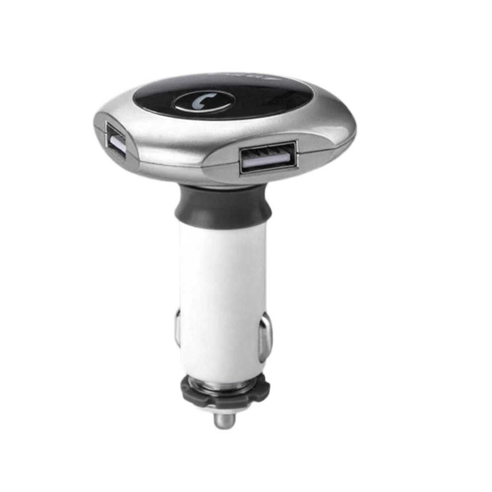 Car Player Dual USB Wireless W Slot-in FM Transmitter MP3 Player 360 Degrees Rotating Car Charger