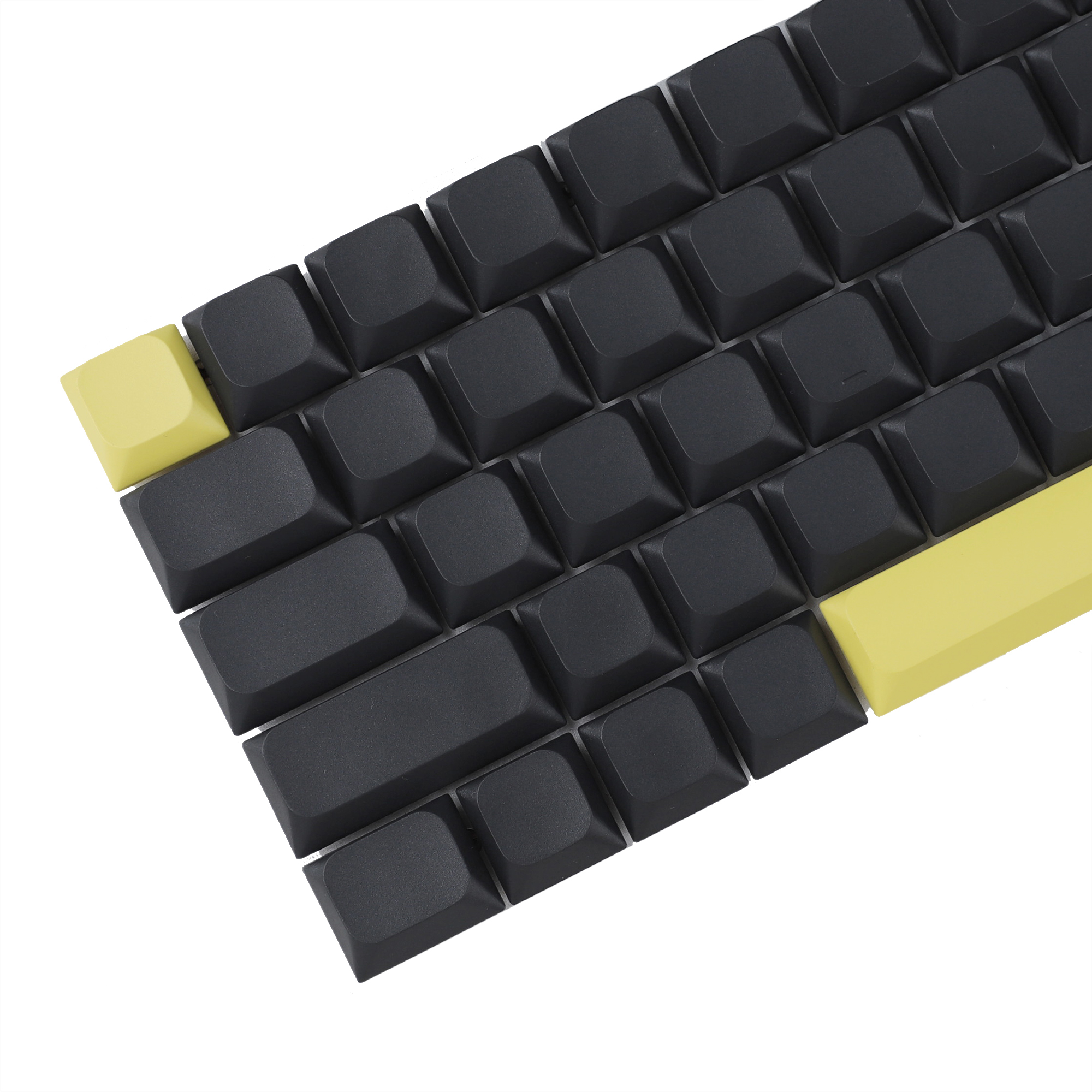 YMDK 116 Ultra-slim Mx Low Profile Blank PBT Keycaps For Mx 61 64 68 75 84 87 96 108 Layout Mechanical Keyboard