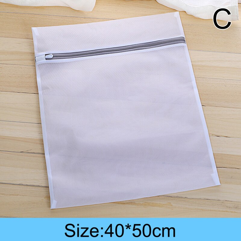 Mesh Waszak Wasmachine Mesh Beha Zak Polyester Grof Mesh Wasmand Vuile Kleren Organisator Waszak: 40x50