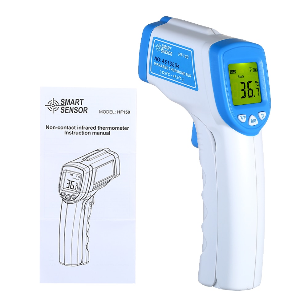 Infrarood Термометр Digitale Lcd Termometro Body Temperatuurmeter Handheld Temperatuur Meter Top