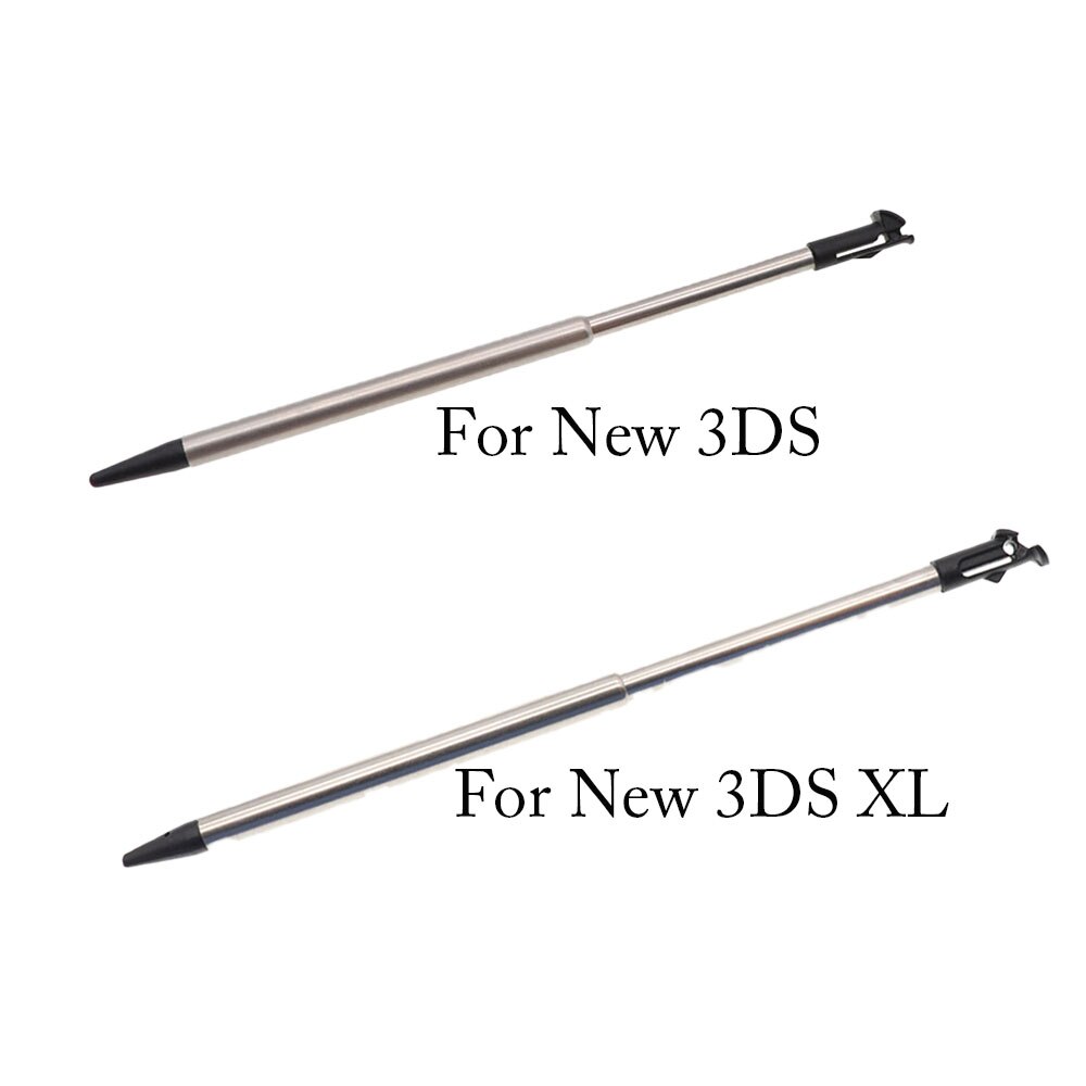 TingDong 1 stücke Versenkbare Metall berühren Bildschirm Stift Kuli-einstellen Für Nintend Für Nintend Neue 3DS Für Neue 3DS LL XL Spielen Zubehör: 2Modelle jeder 1Stck