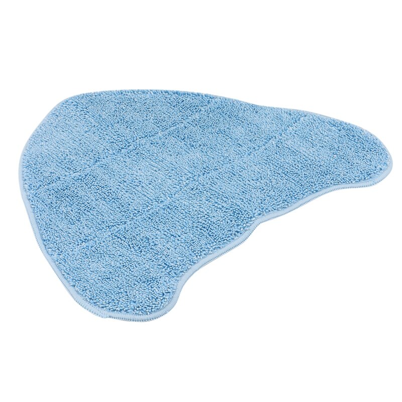 ! 5Pcs Herbruikbare Microfiber Pads Wasbare Doek Pad Voor Vax Stoom Mop Blauw