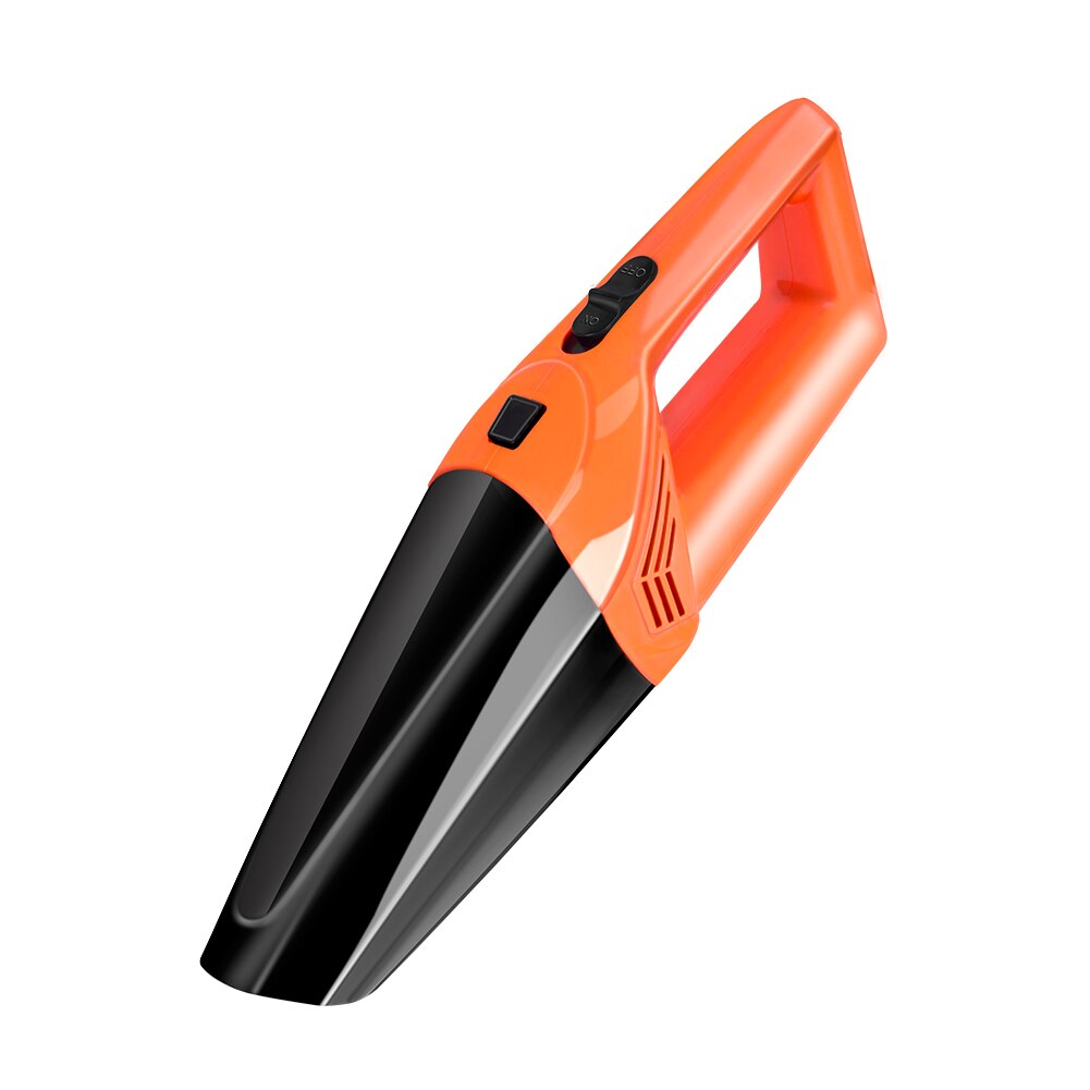 12V 120W 4500Pa Mini Car Vacuum Cleaner Portable Handheld Cordless Wet Dry Dual Use Auto Vacuum Cleaner Car Cleaning: Yellow