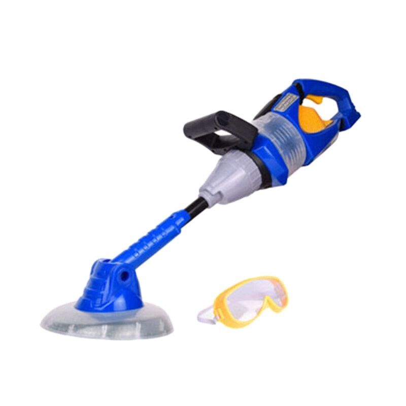 Juguete de cortacésped eléctrico para niños, modelo de juguete de simulación, herramienta de cortacésped, soplador de hojas: Default Title