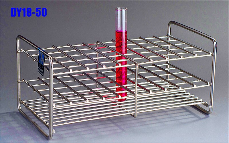 Draht Reagenzglas Gestell 50x20mm passen Dia. 18-19,5mm rohr-Einzel