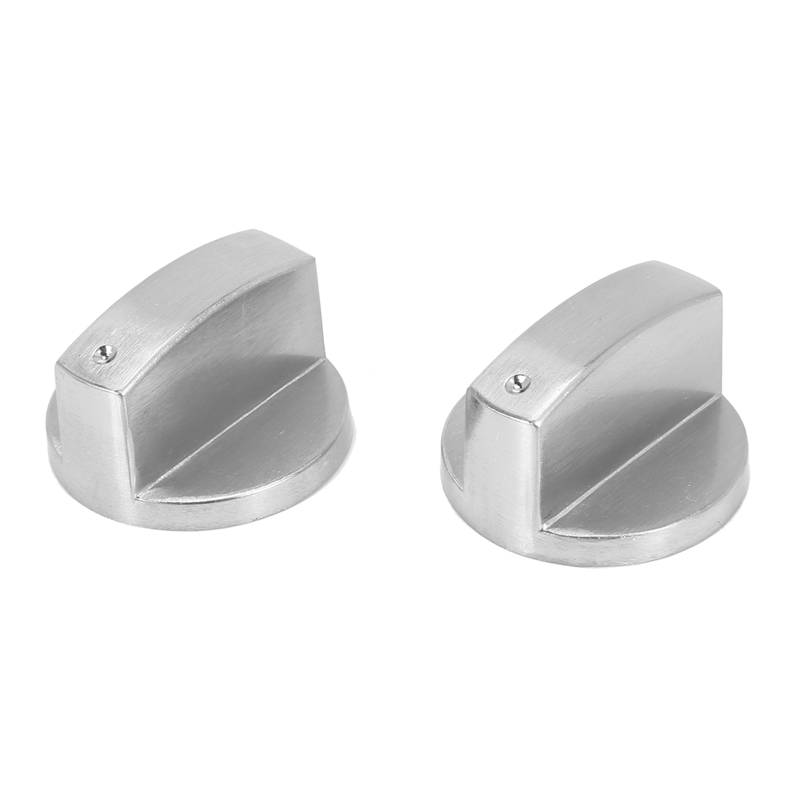 Kachels Fornuis Knoppen, Oven Knop (12 Stuks),6Mm Universal Silver Gasfornuis Bedieningsknoppen Adapters Oven Draaischakelaar