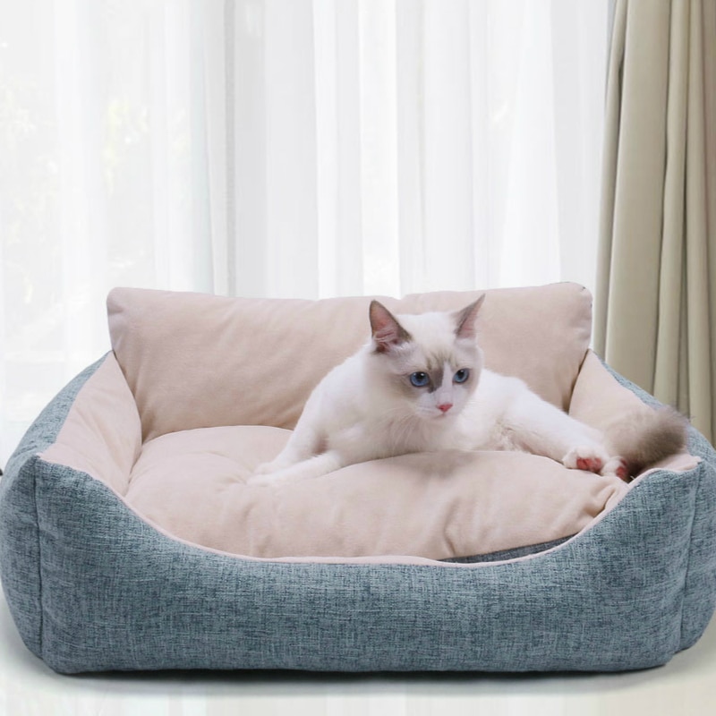 Dog kennel for small and medium-sized dogs, cat kennel, deep sleeping pet kennel, warm and washable