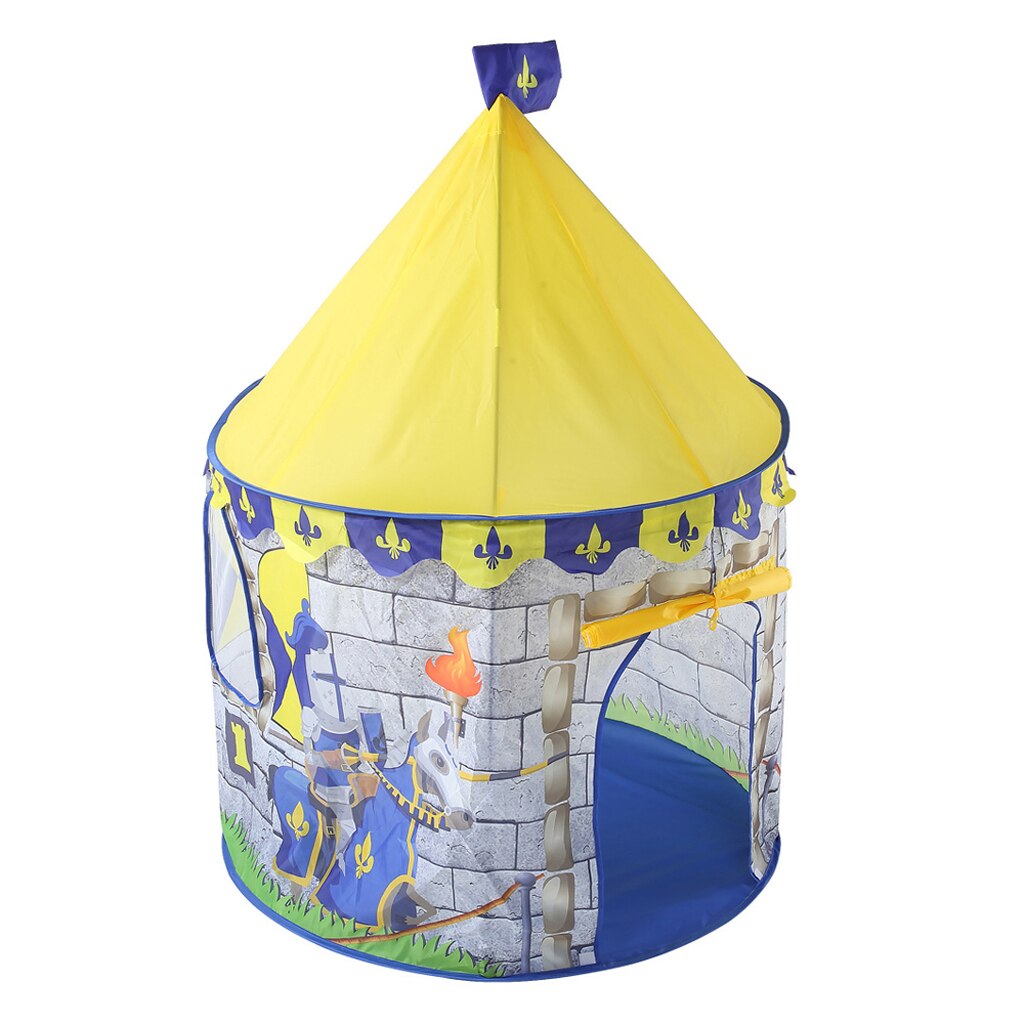 Knight Themed Play House Up Play Tent For Kids Indoor Outdoor Play