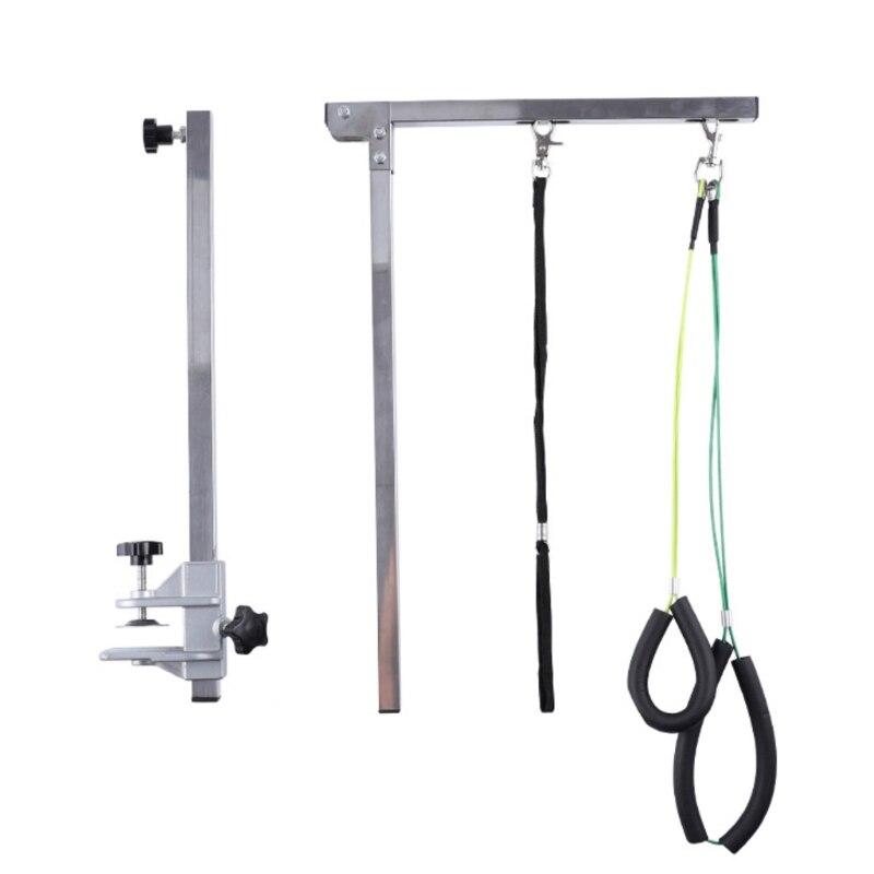 Verstelbare Opvouwbare Hond Pet Grooming Bad Tafel Met Opknoping Sling Touw Metalen Arm Schoonheid Mount Giek Bureau Beugel